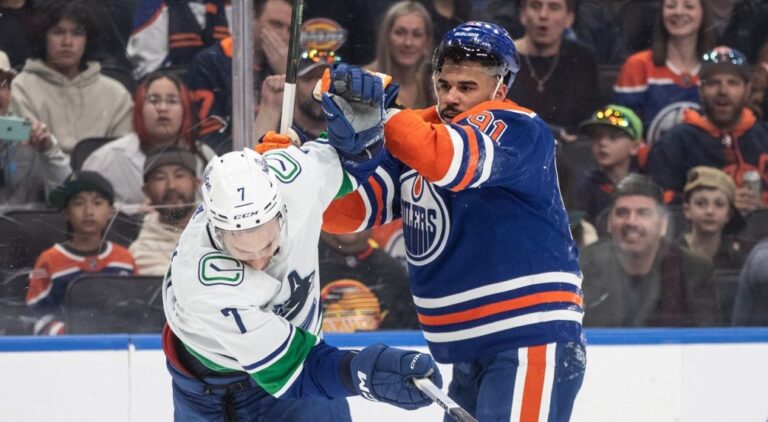 Edmonton Oilers Fall to Canucks, Lose Pacific Lead