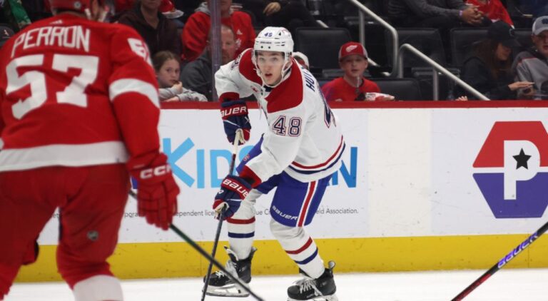 Lane Hutson Impresses in NHL Debut