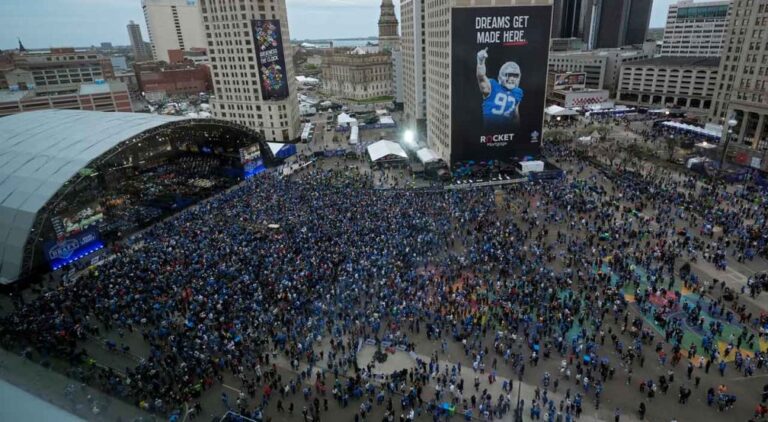 NFL Draft Breaks Attendance Record in Detroit