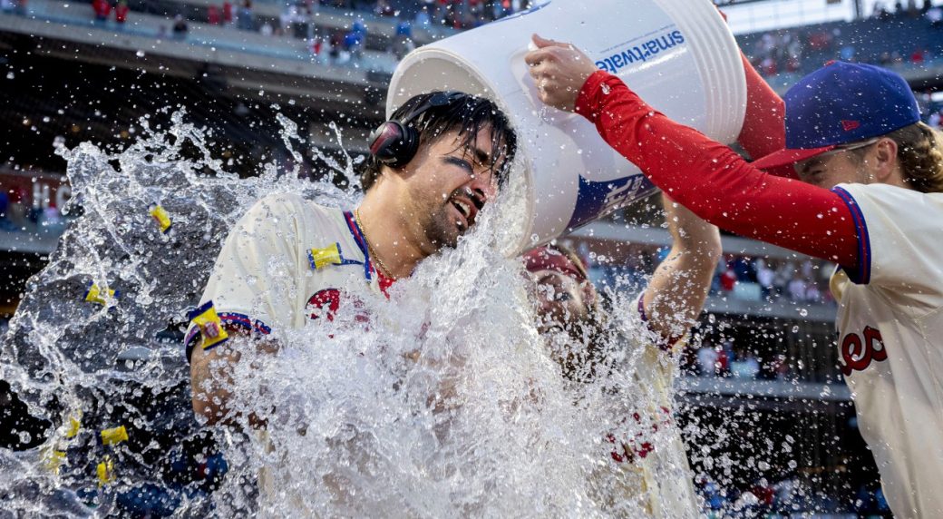 Phillies rally to beat Pirates 4-3; Reds, Yankees, Twins, Royals, Blue Jays win