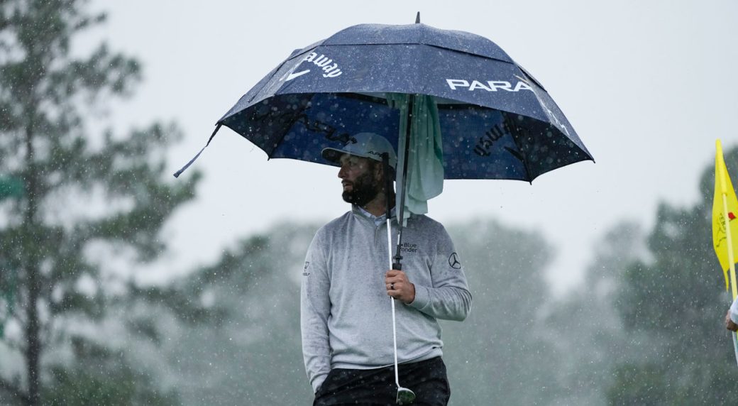 Masters Tournament Delayed Due to Weather