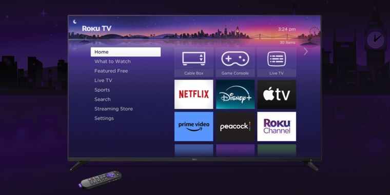 Roku plans to introduce video ads on home screen.