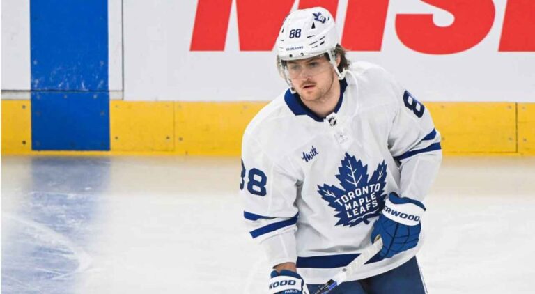 Nylander’s status uncertain for Game 2.