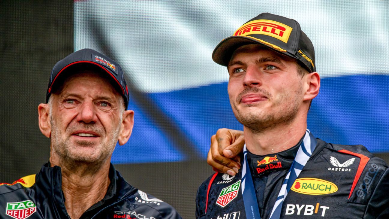 Verstappen says Newey’s departure won’t impact Red Bull.