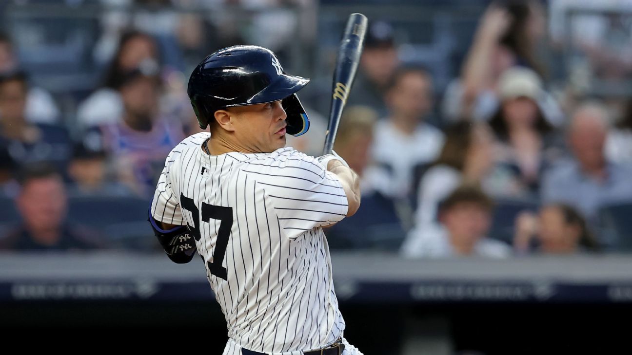 Yankees’ Giancarlo Stanton Hits MLB’s Hardest-Hit Ball