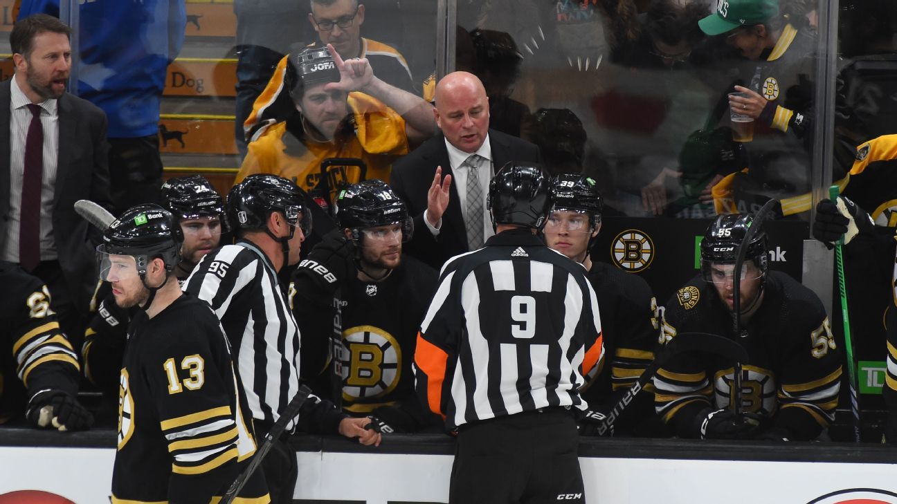 Coach Montgomery takes blame for Bruins’ Game 3 loss