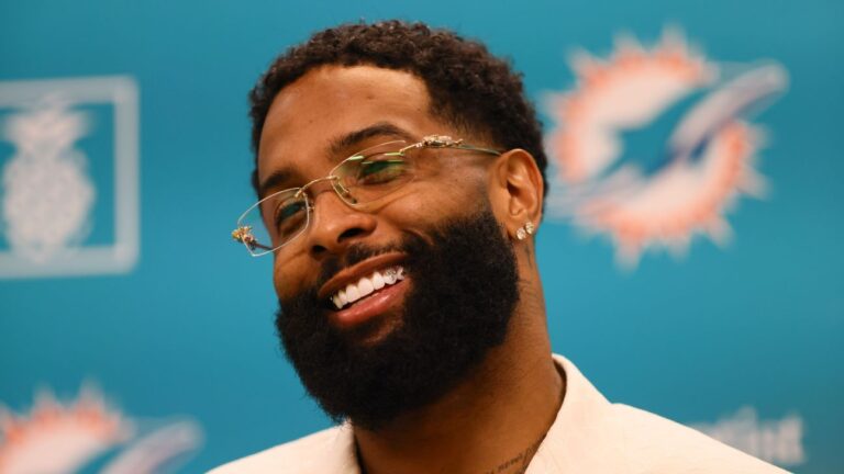 Odell Beckham Jr. at peace with support role