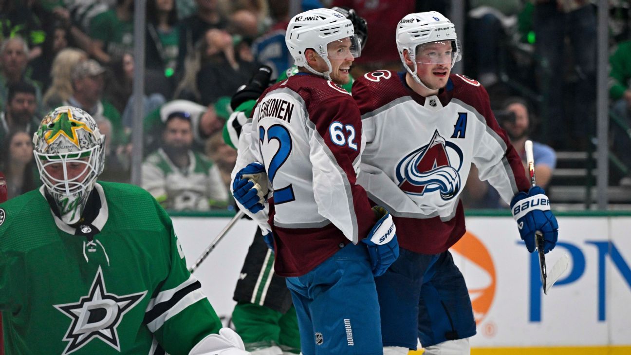 Avalanche Beat Stars 5-3 to Extend Series