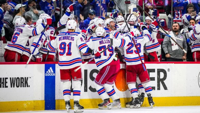 Rangers Advance to Eastern Conference Finals.