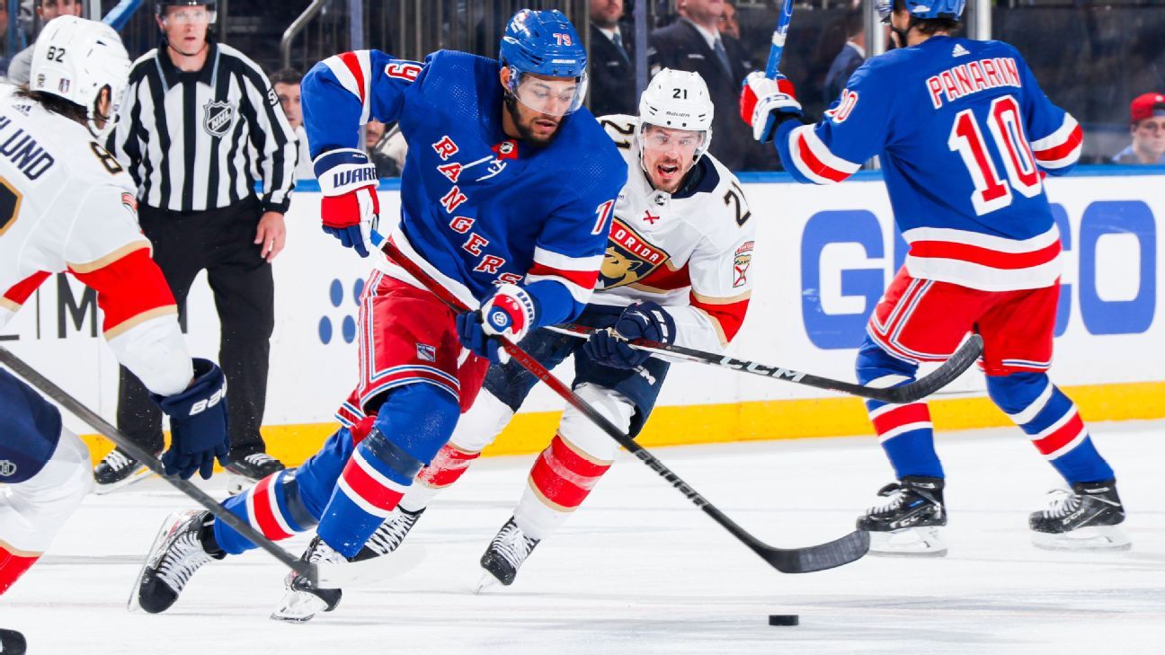Rangers seek changes in Game 2 against Panthers