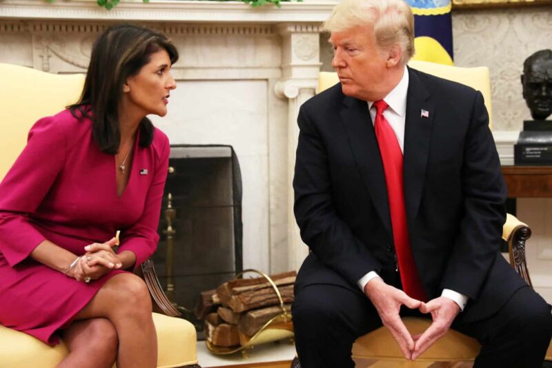 Trump considers Haley as running mate for cash.