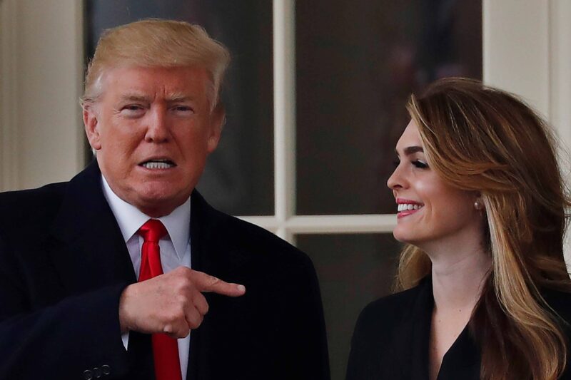 Trump silent on Hope Hicks betrayal during hush money trial.