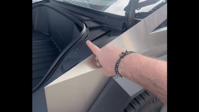 Cybertruck Frunk Finger Test Gone Wrong