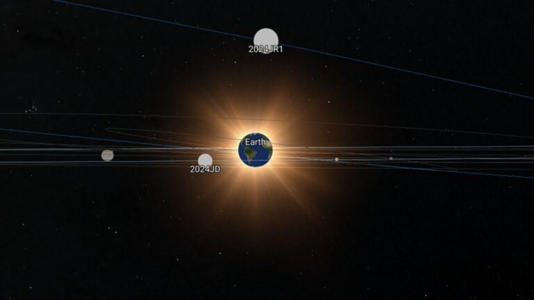 Two bus-sized asteroids to zip past Earth closely