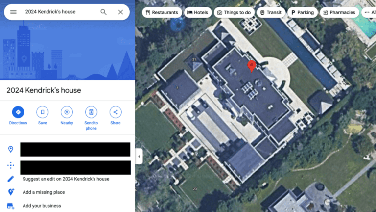 Kendrick Lamar Fans Rename Drake’s Mansion