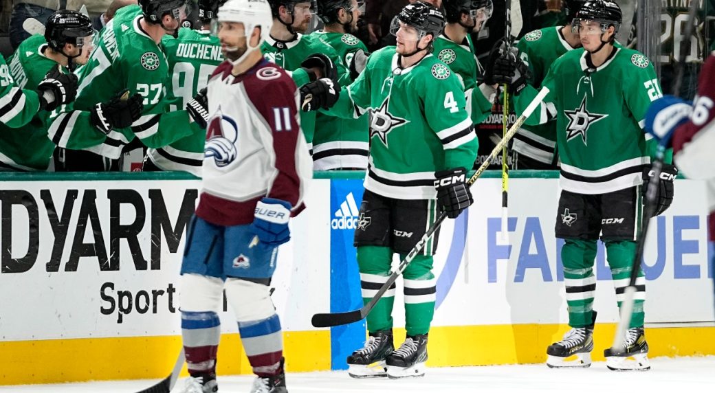 Stars Hang on to Win 5-3 in Game 2 vs Avalanche