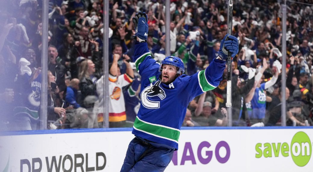 J.T. Miller Scores Late to Lift Canucks Over Oilers