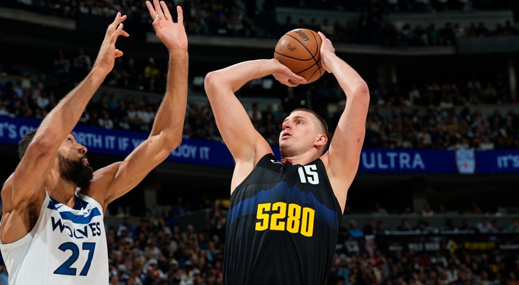 Jokic’s Triple Double Leads Nuggets Past Timberwolves