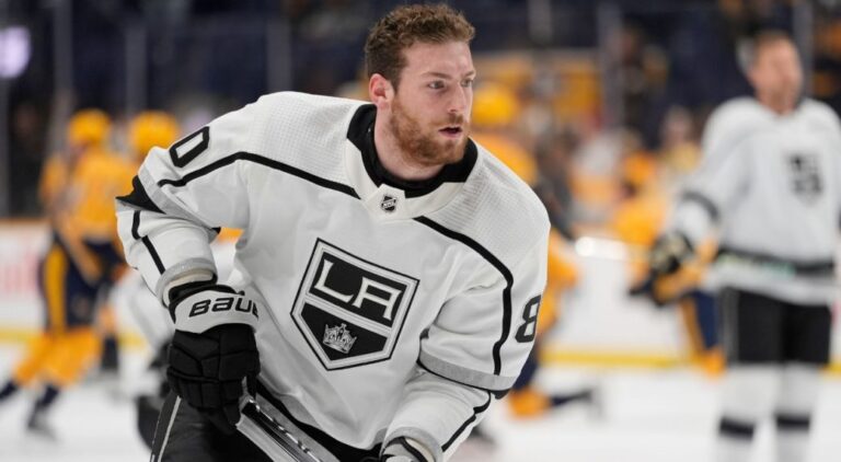 Rob Blake Committed to Pierre-Luc Dubois Amid Struggles