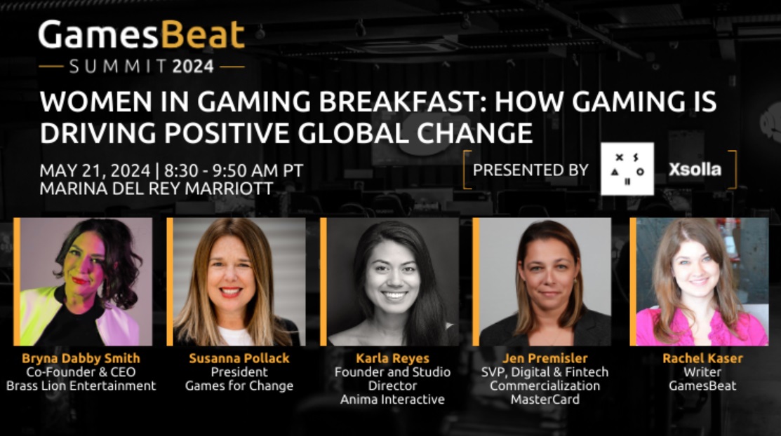 GamesBeat Summit 2024 Women in Gaming Breakfast