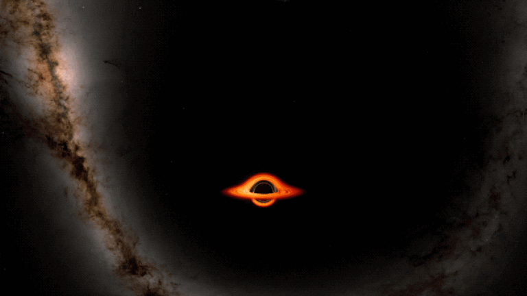 NASA Visualizes Journey Into Black Hole