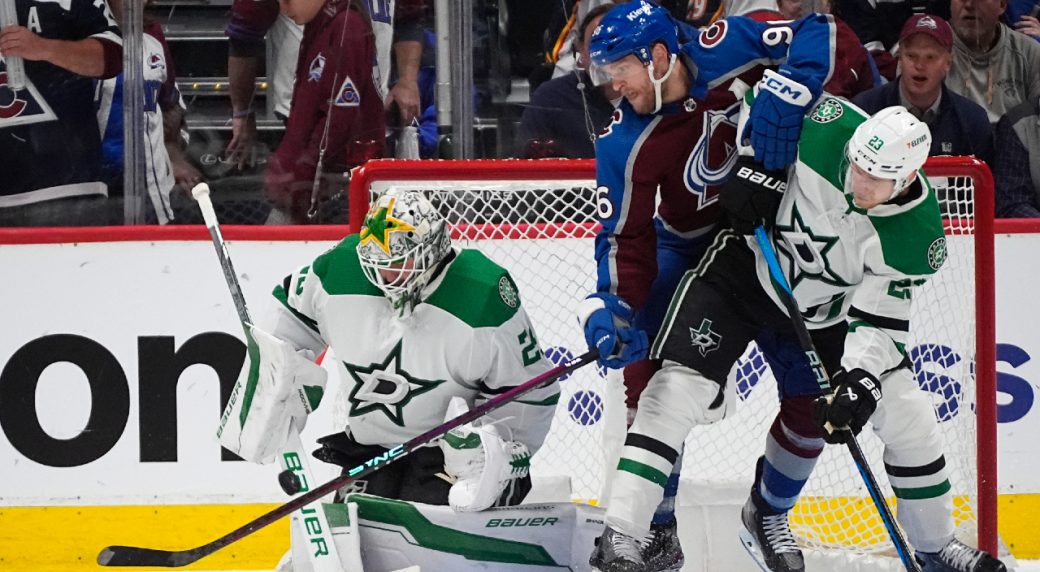 Stars advance to Western Conference final with 2-1 victory over Avalanche