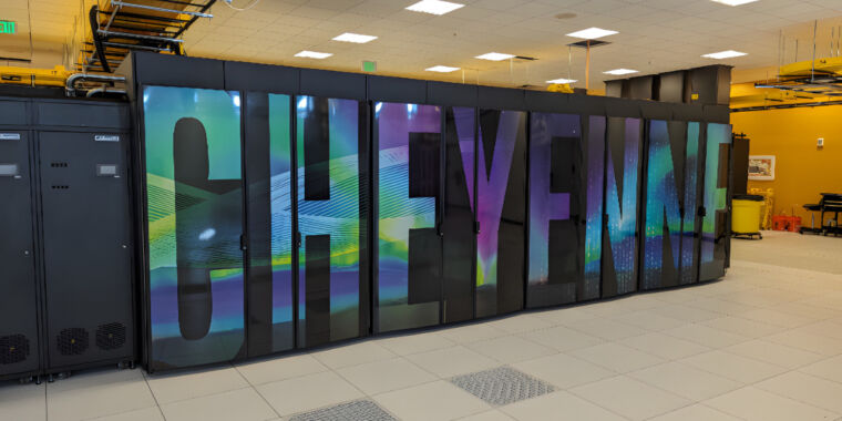 Decommissioned Supercomputer Cheyenne Up for Auction