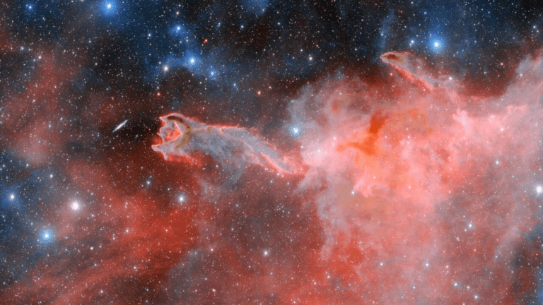 “God’s Hand”: Awe-Inspiring Celestial Structure