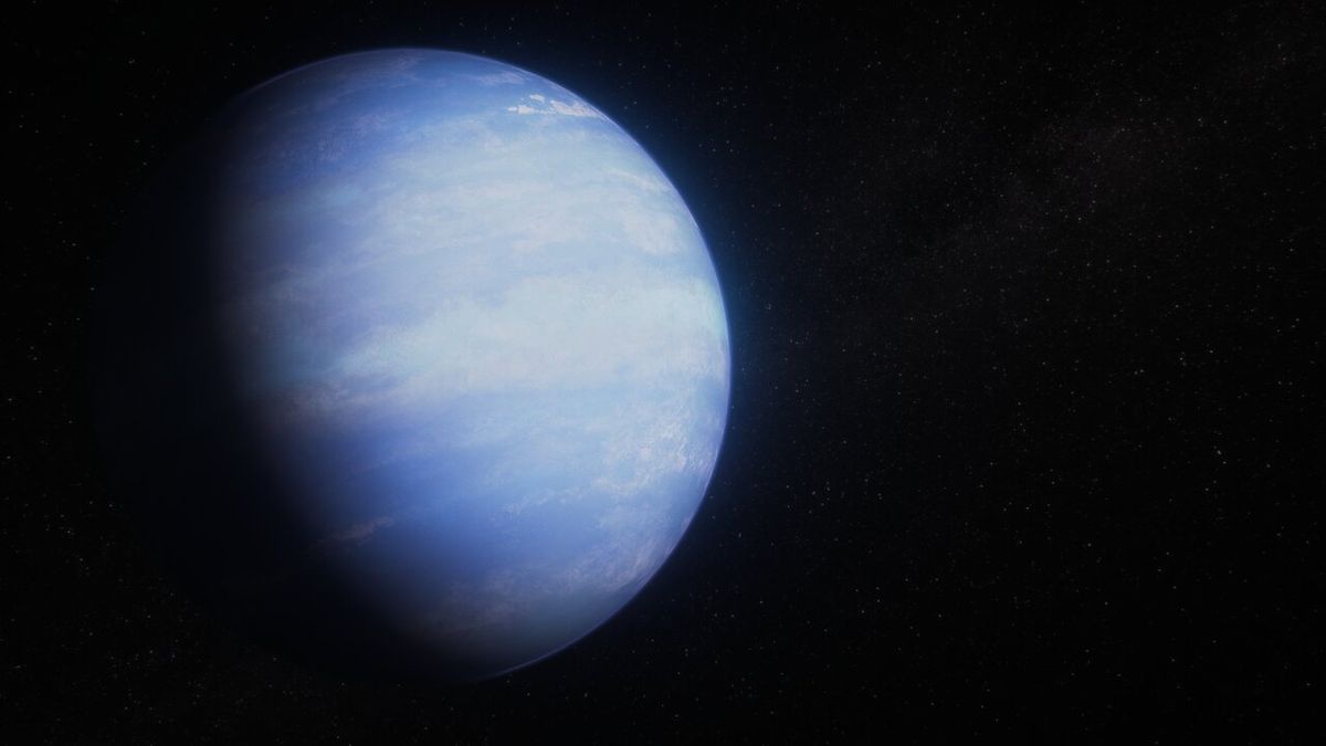 Low methane reservoir may explain puffy exoplanet