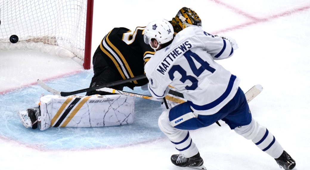 Matthews likely out, Leafs face Bruins in Game 7