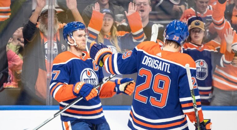 Canucks vs Oilers: McDavid and Draisaitl Quiet