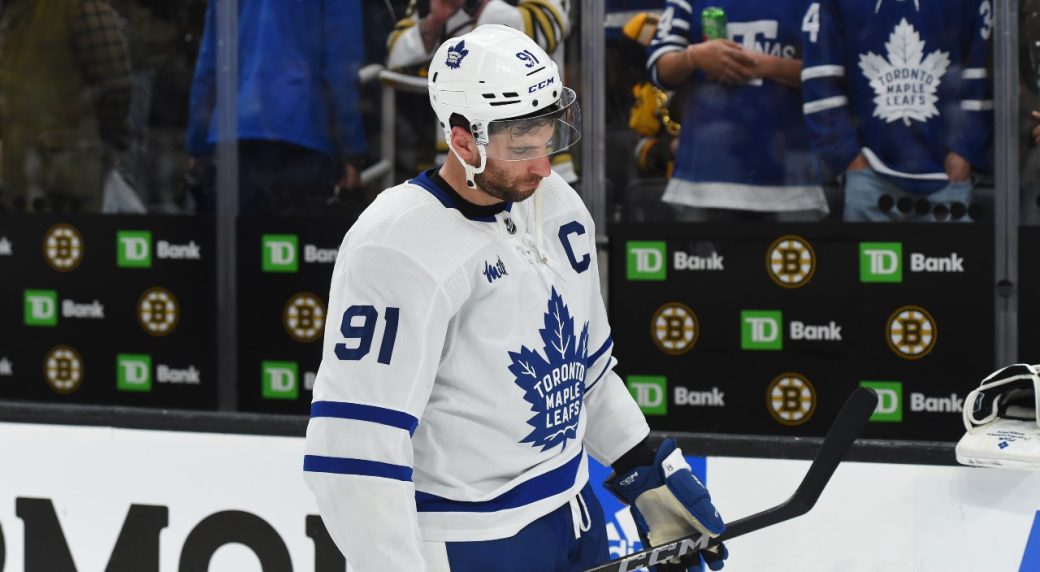 Toronto Maple Leafs suffer another playoff series loss.