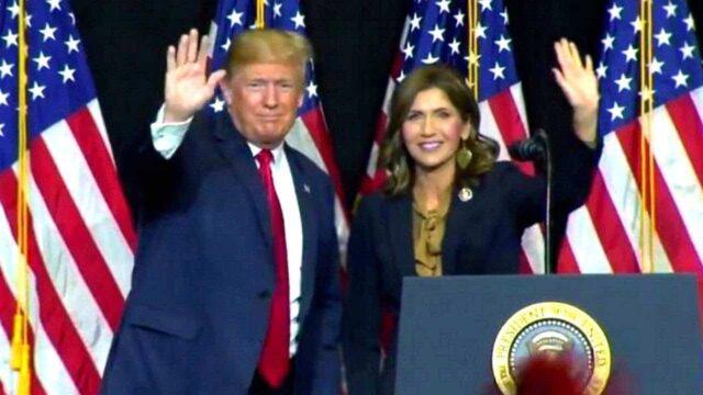 Trump hypes Kristi Noem after dog controversy.
