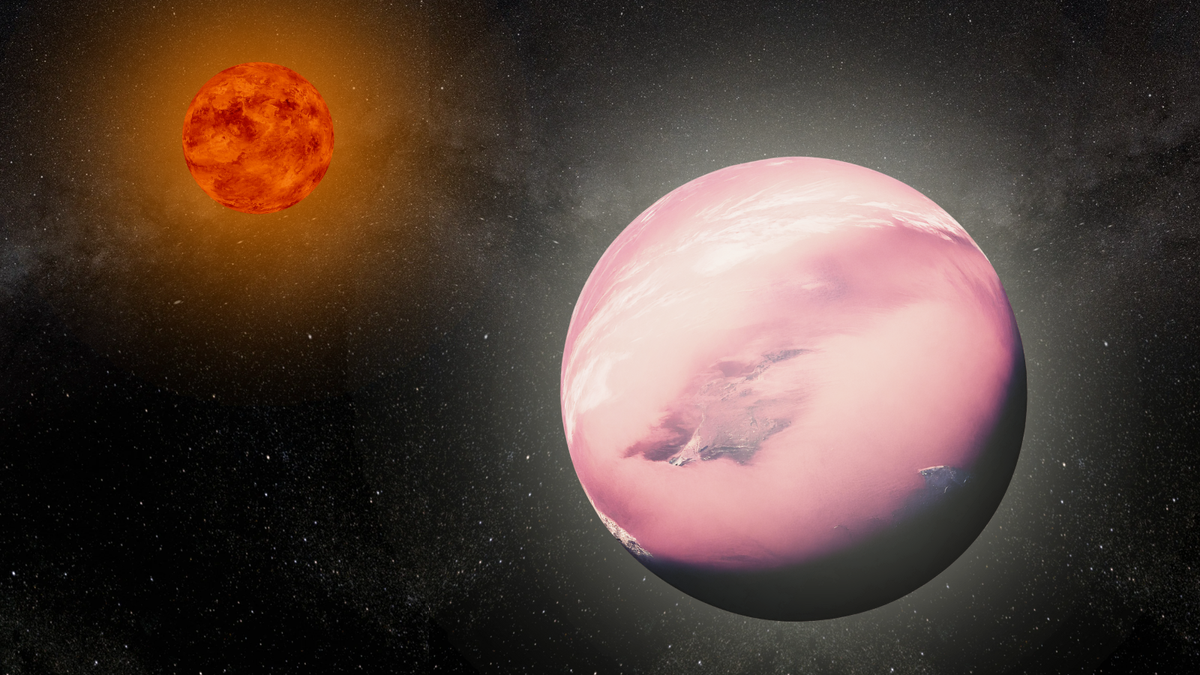 Astronomers discover fluffy exoplanet as light as cotton candy