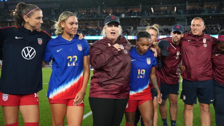 USWNT coach Emma Hayes learning American sports lingo