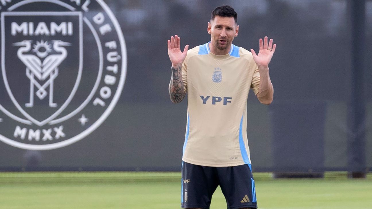 Lionel Messi likely to be a substitute against Ecuador