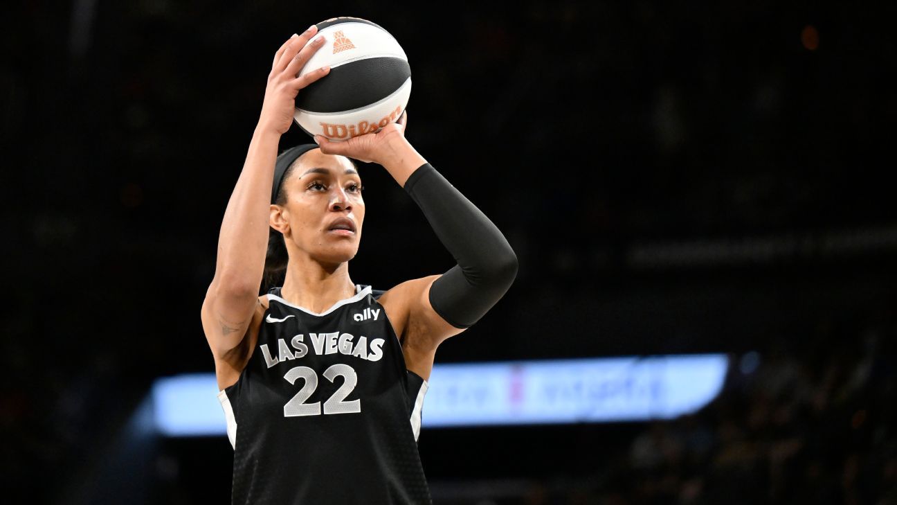 Las Vegas Aces drop to No. 7 in WNBA Power Rankings