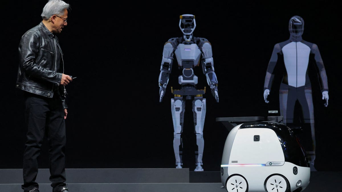 Nvidia CEO: Robots powered by generative AI next