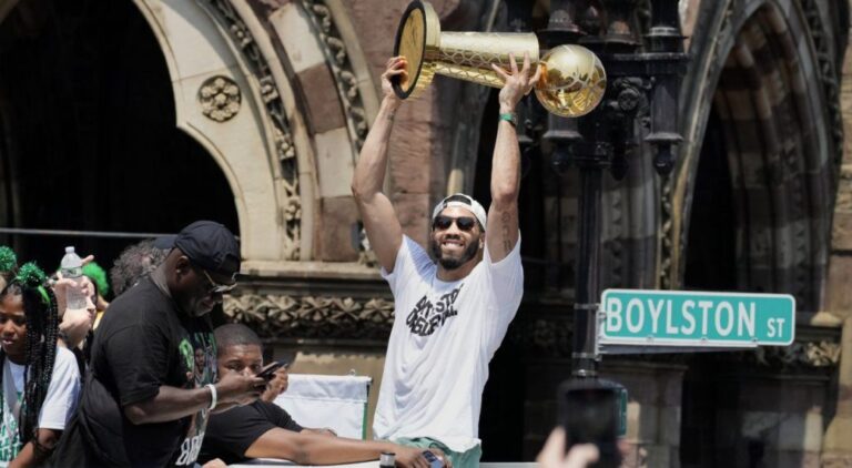 Boston Celtics Celebrate 18th NBA Championship Boston Celtics Celebrate 18th NBA Championship