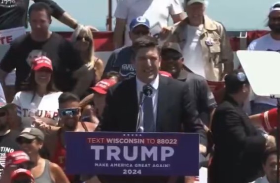GOP Rep. Accidentally Takes Shot at Trump at Rally