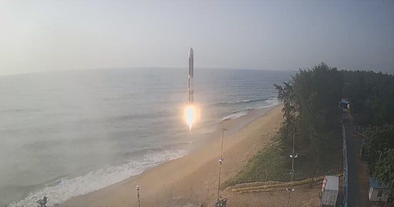 Agnikul Cosmos launches India’s first 3D-printed rocket engine