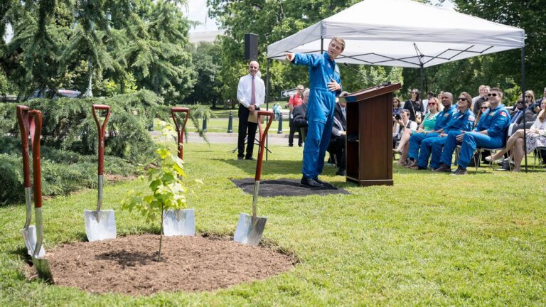 Artemis Moon Tree Planted on U.S. Capitol Grounds